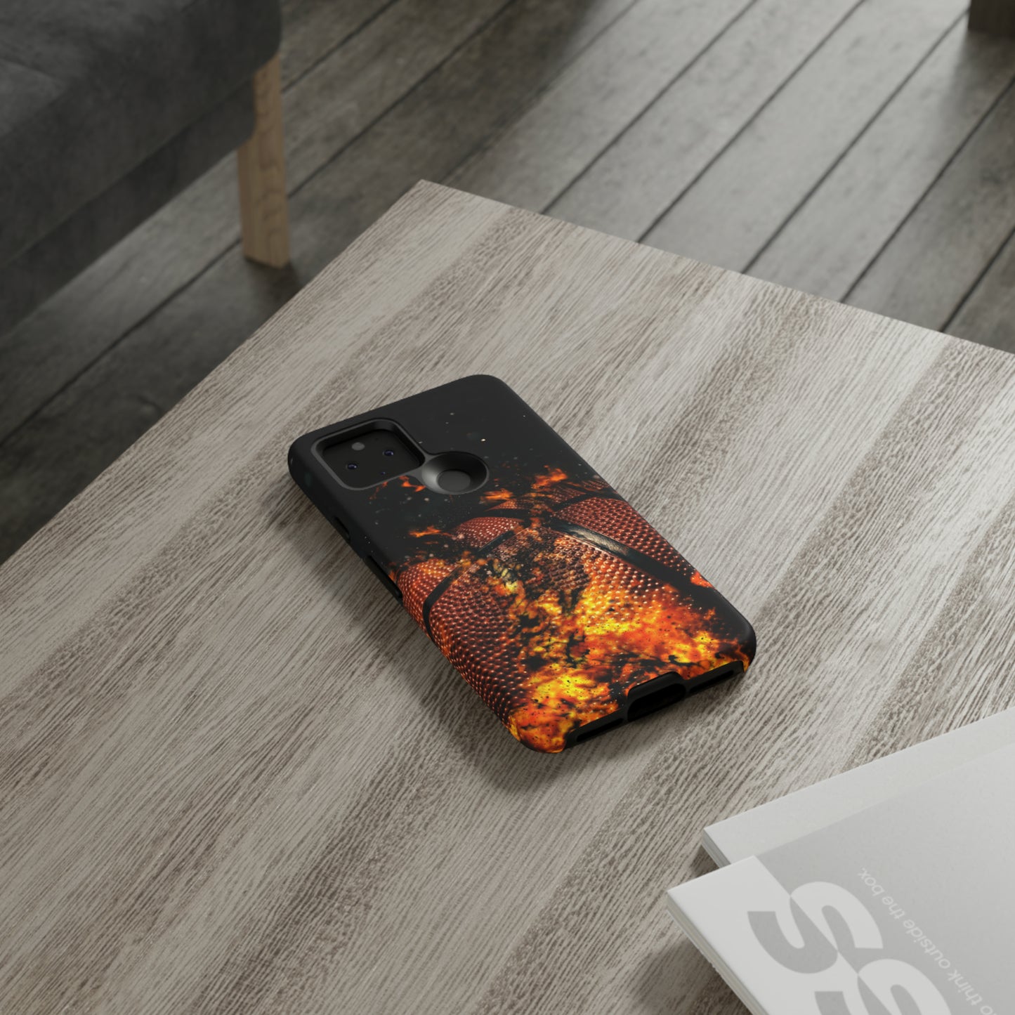 Basketball Inferno Tough Phone Cases