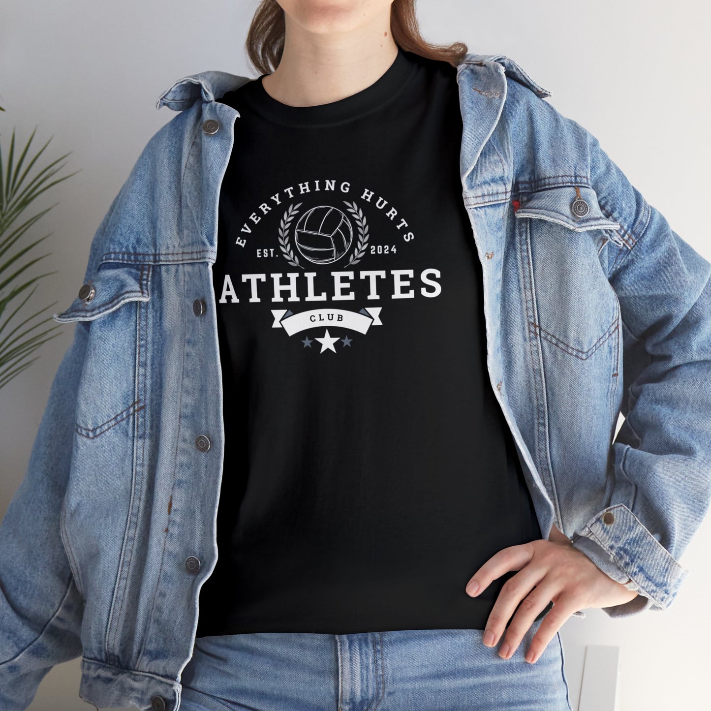 Everything Hurts Athletes Club Cotton Tee