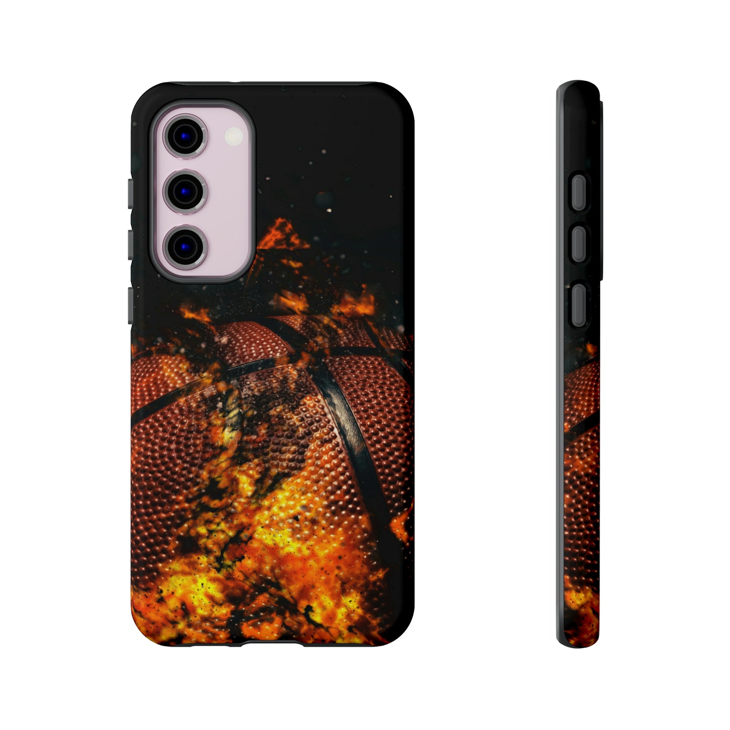 Basketball Inferno Tough Phone Cases