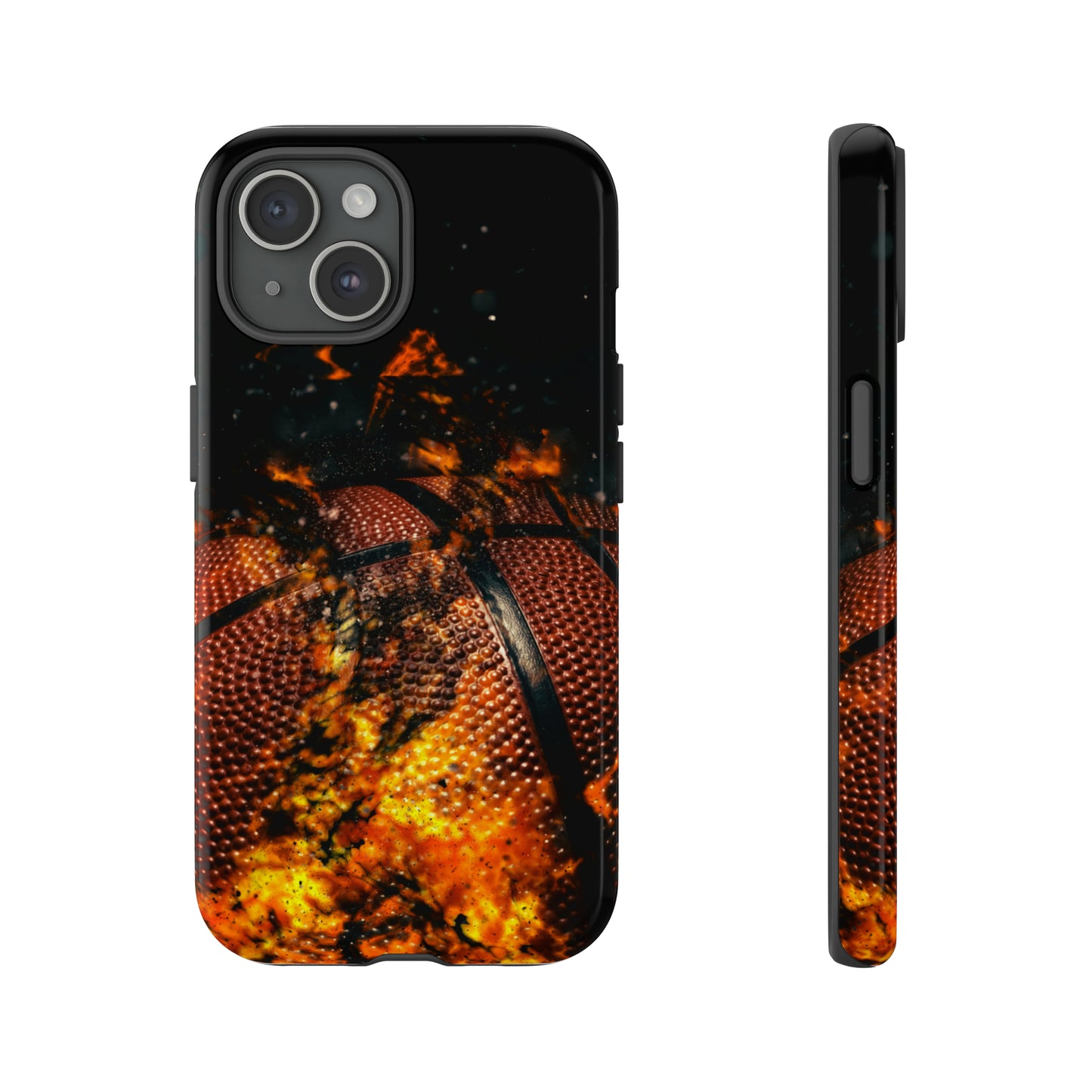 Basketball Inferno Tough Phone Cases