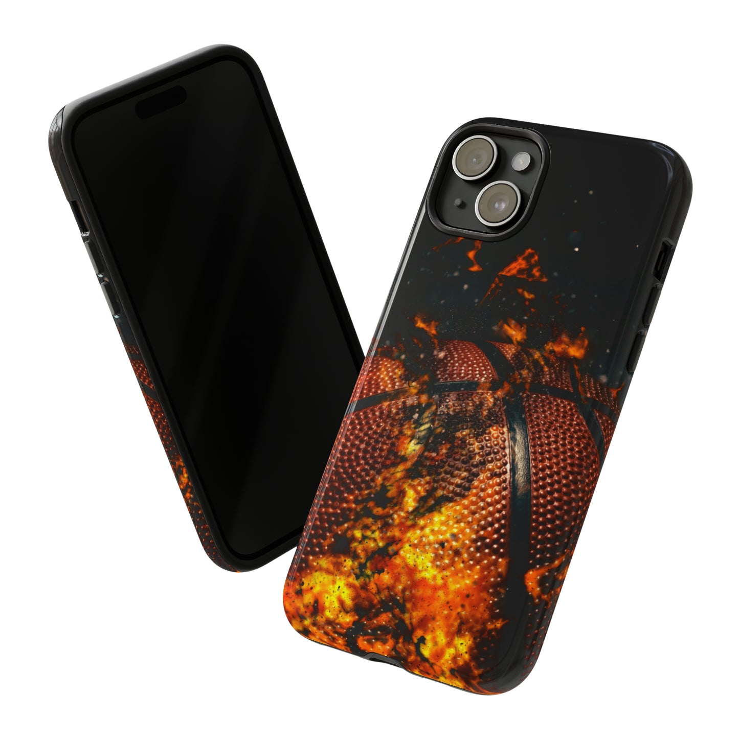 Basketball Inferno Tough Phone Cases