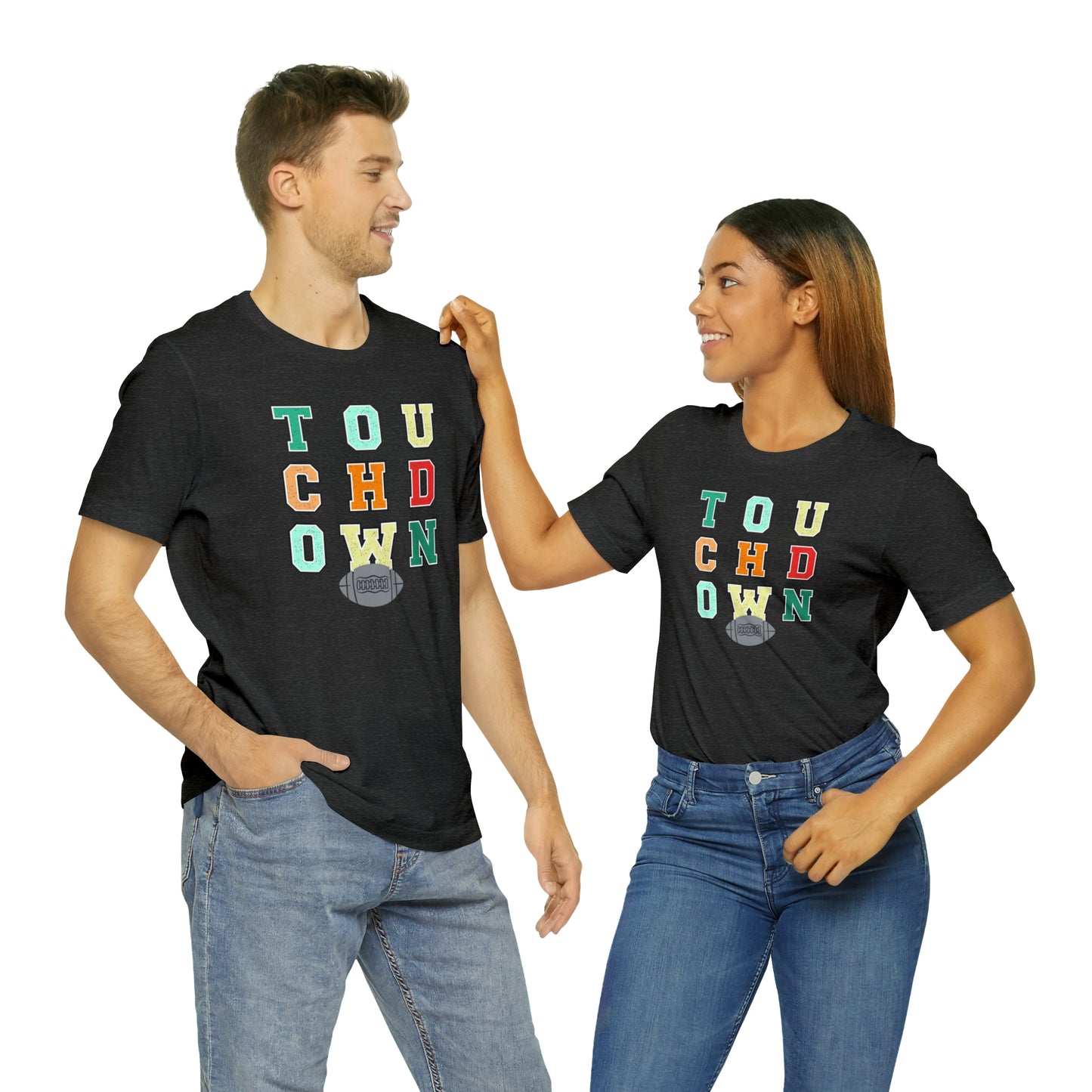 Football Touchdown Unisex Jersey Short Sleeve Tee