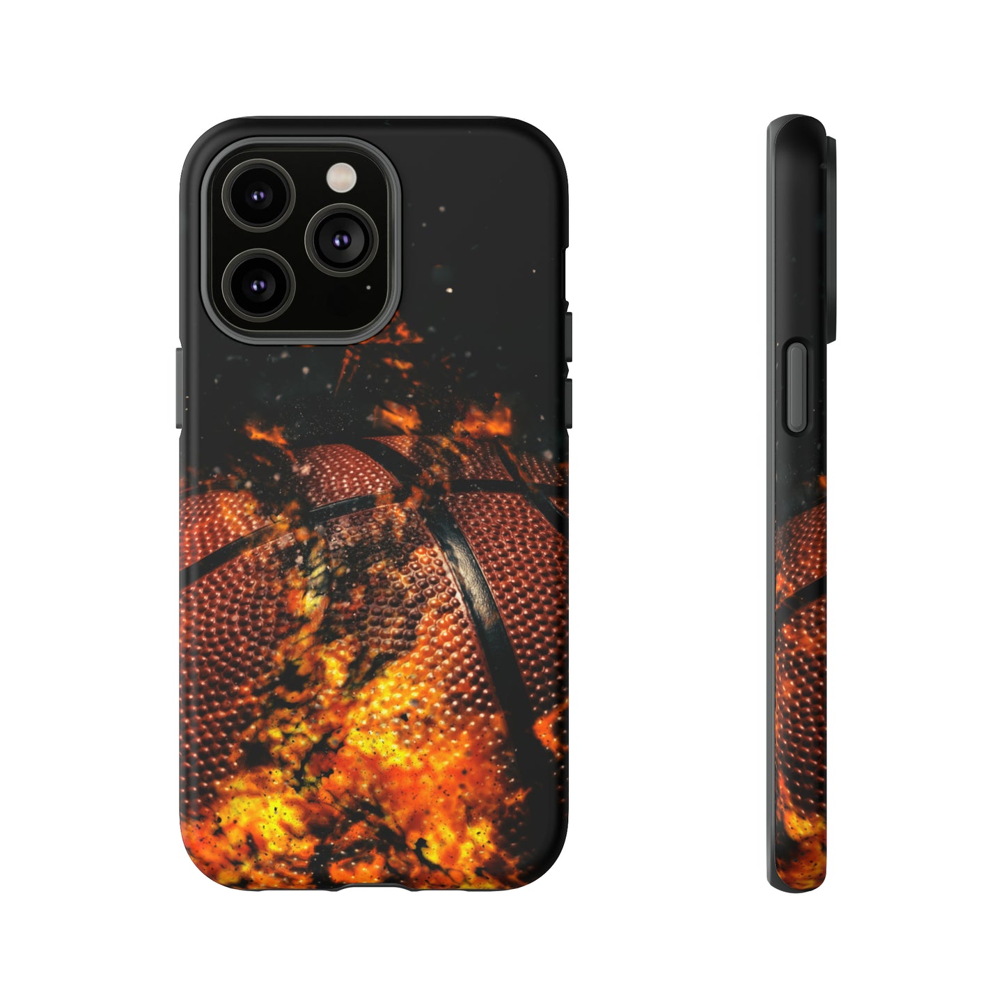 Basketball Inferno Tough Phone Cases