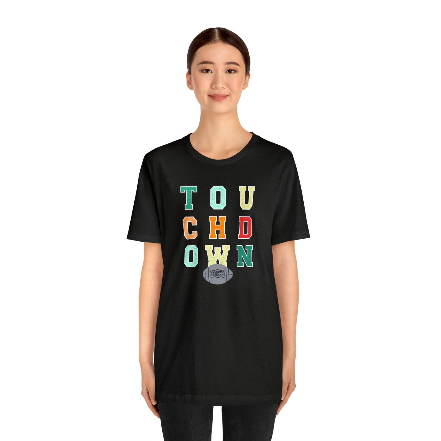 Football Touchdown Unisex Jersey Short Sleeve Tee