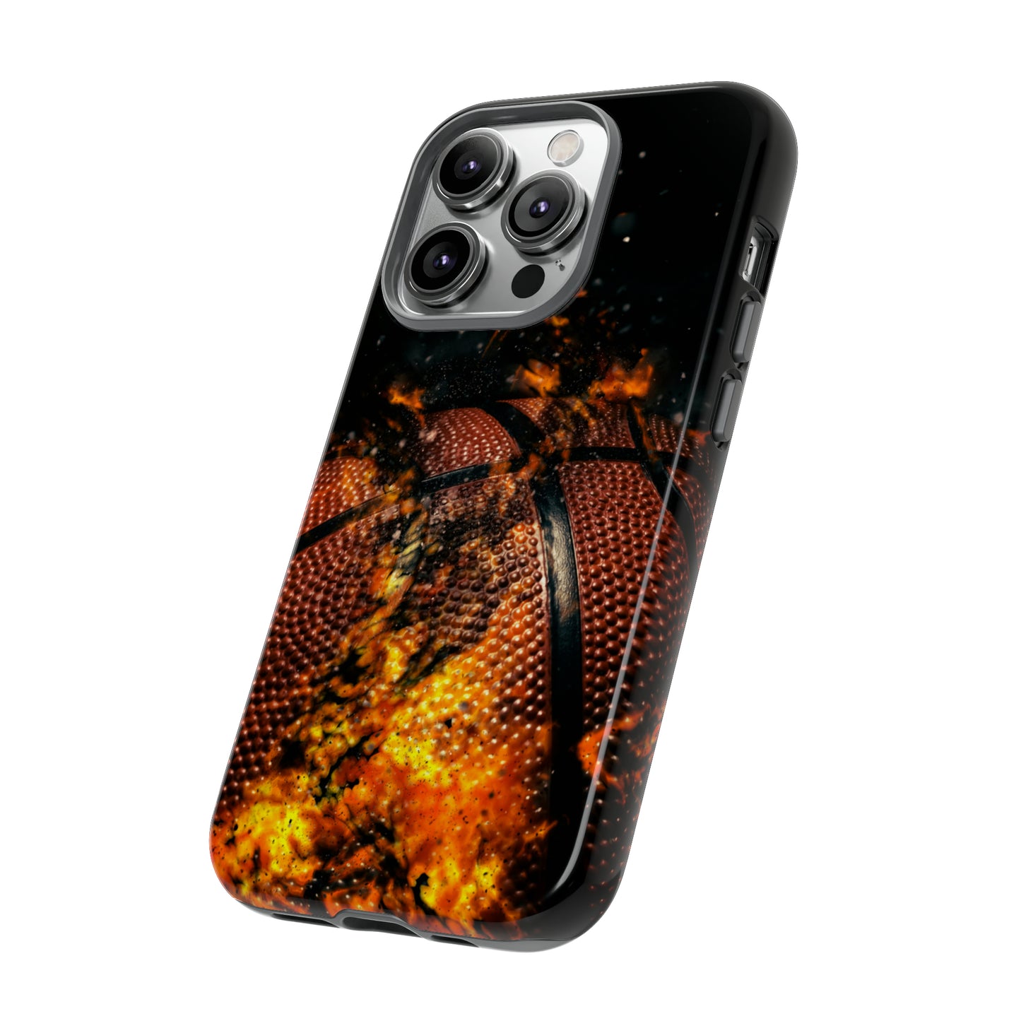 Basketball Inferno Tough Phone Cases