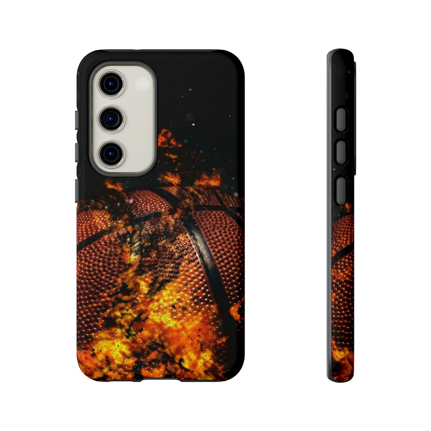 Basketball Inferno Tough Phone Cases