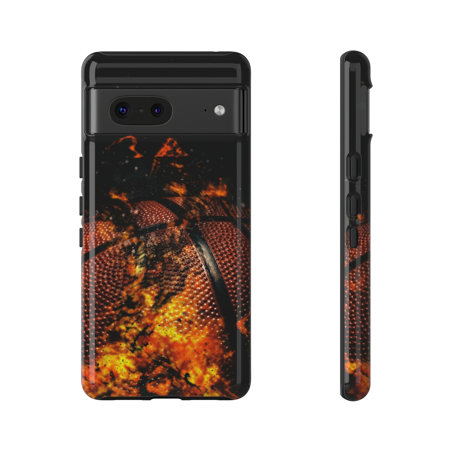 Basketball Inferno Tough Phone Cases