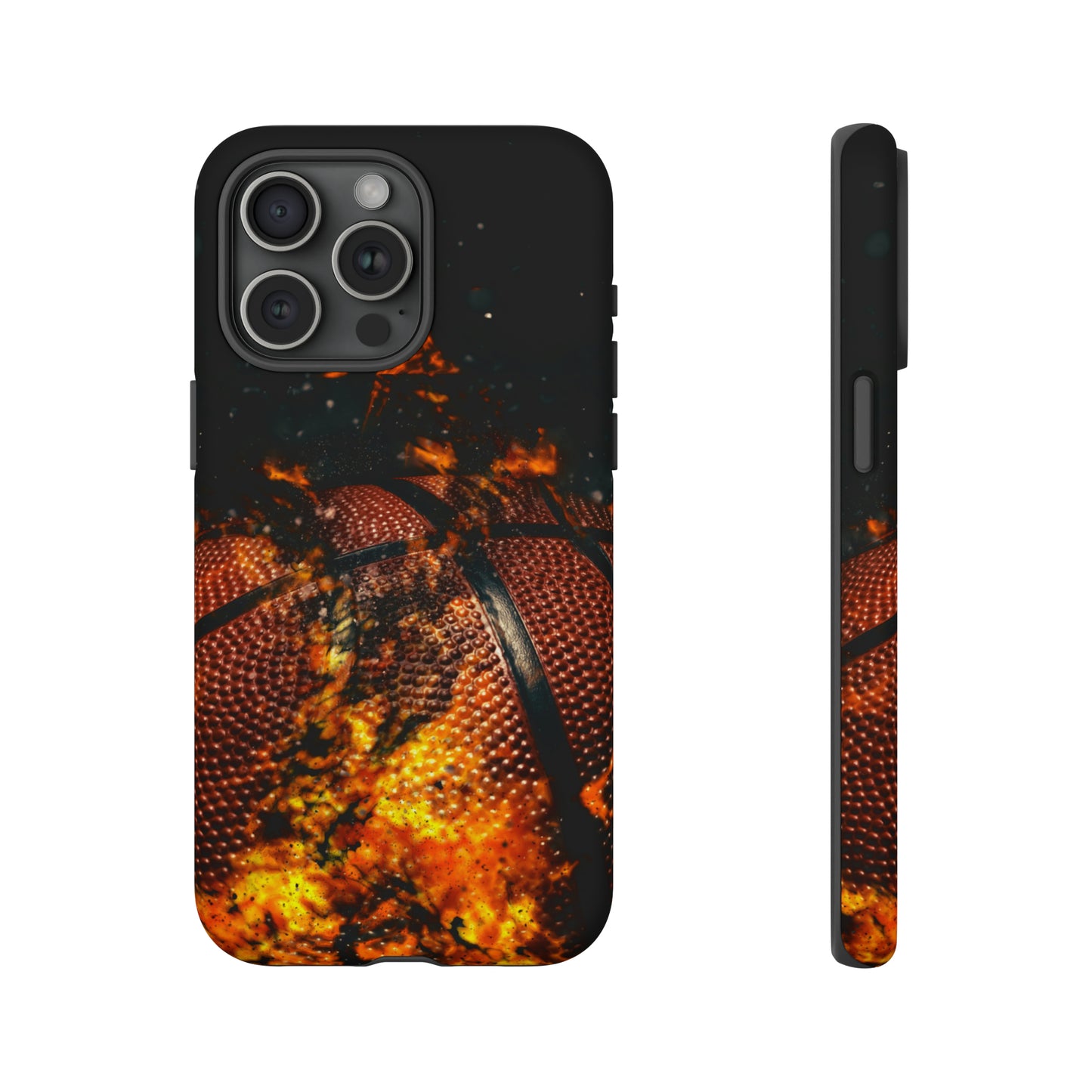 Basketball Inferno Tough Phone Cases