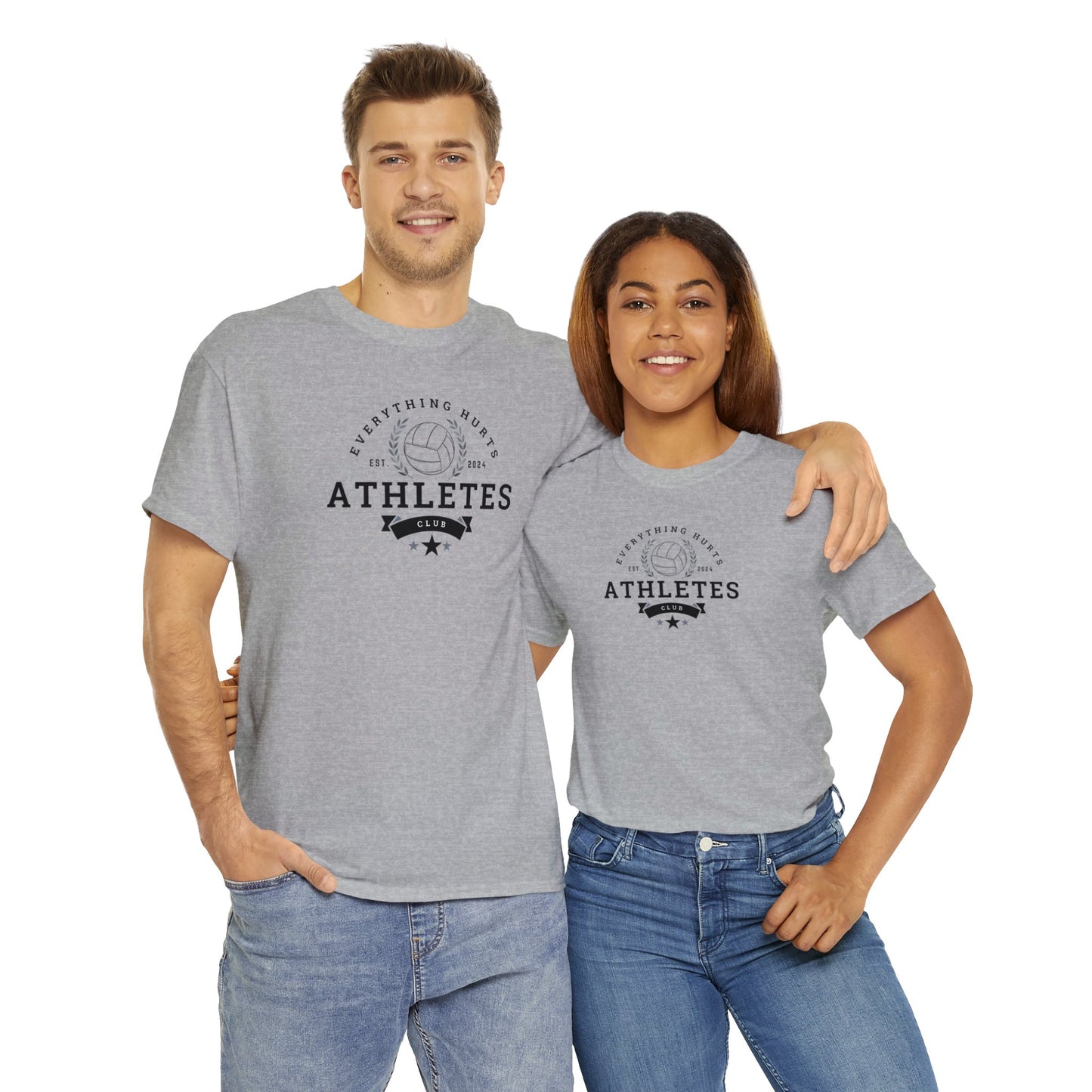 Everything Hurts Athletes Club Cotton Tee