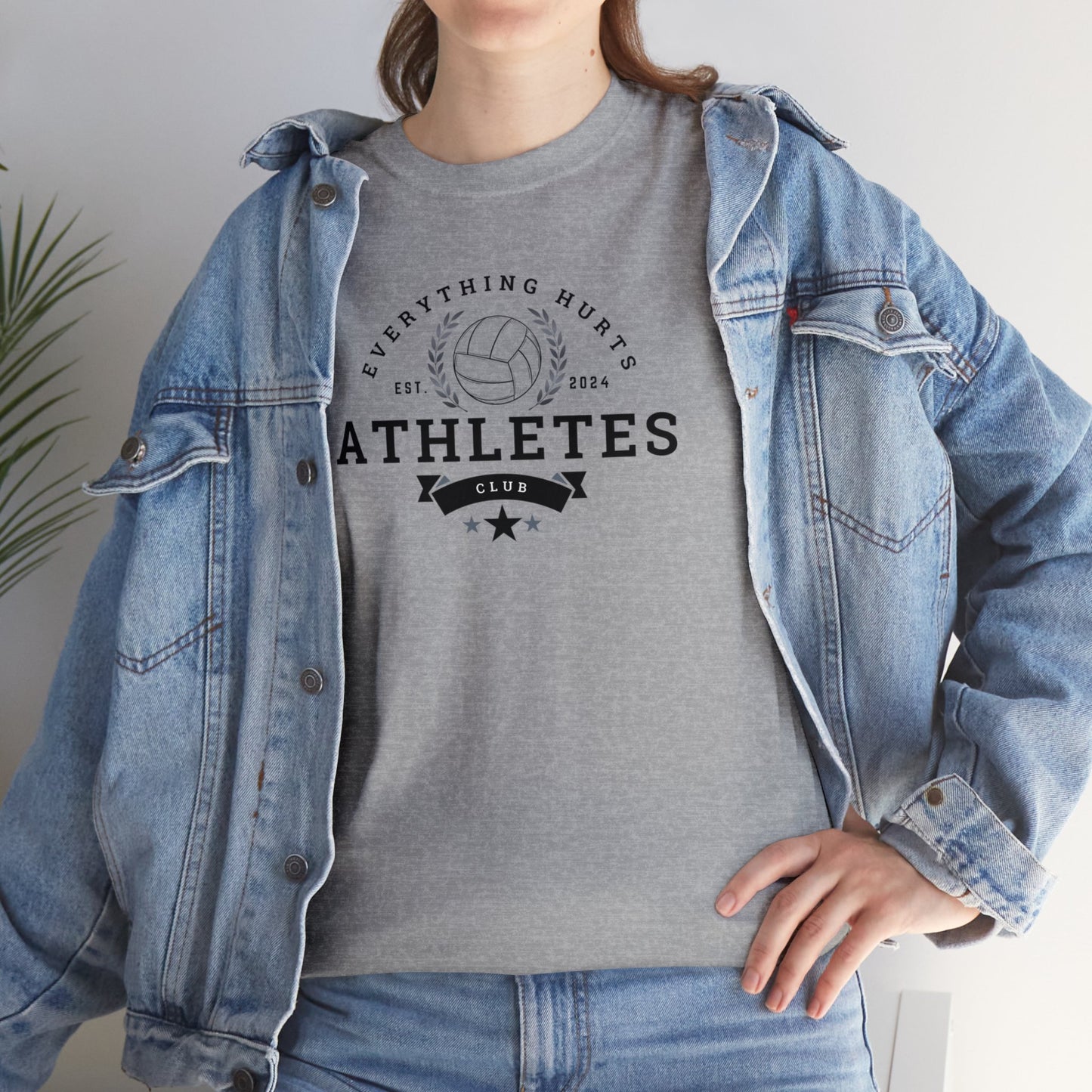 Everything Hurts Athletes Club Cotton Tee