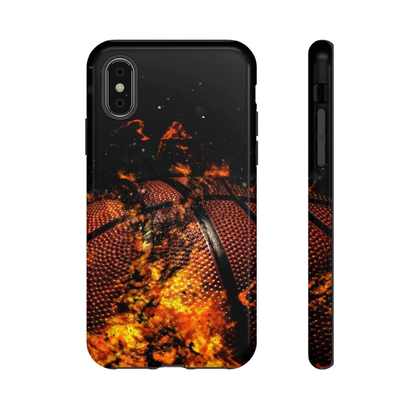 Basketball Inferno Tough Phone Cases