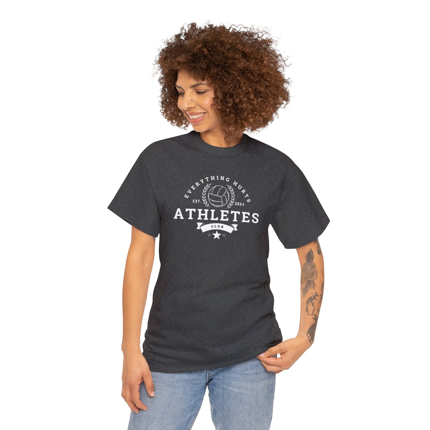 Everything Hurts Athletes Club Cotton Tee