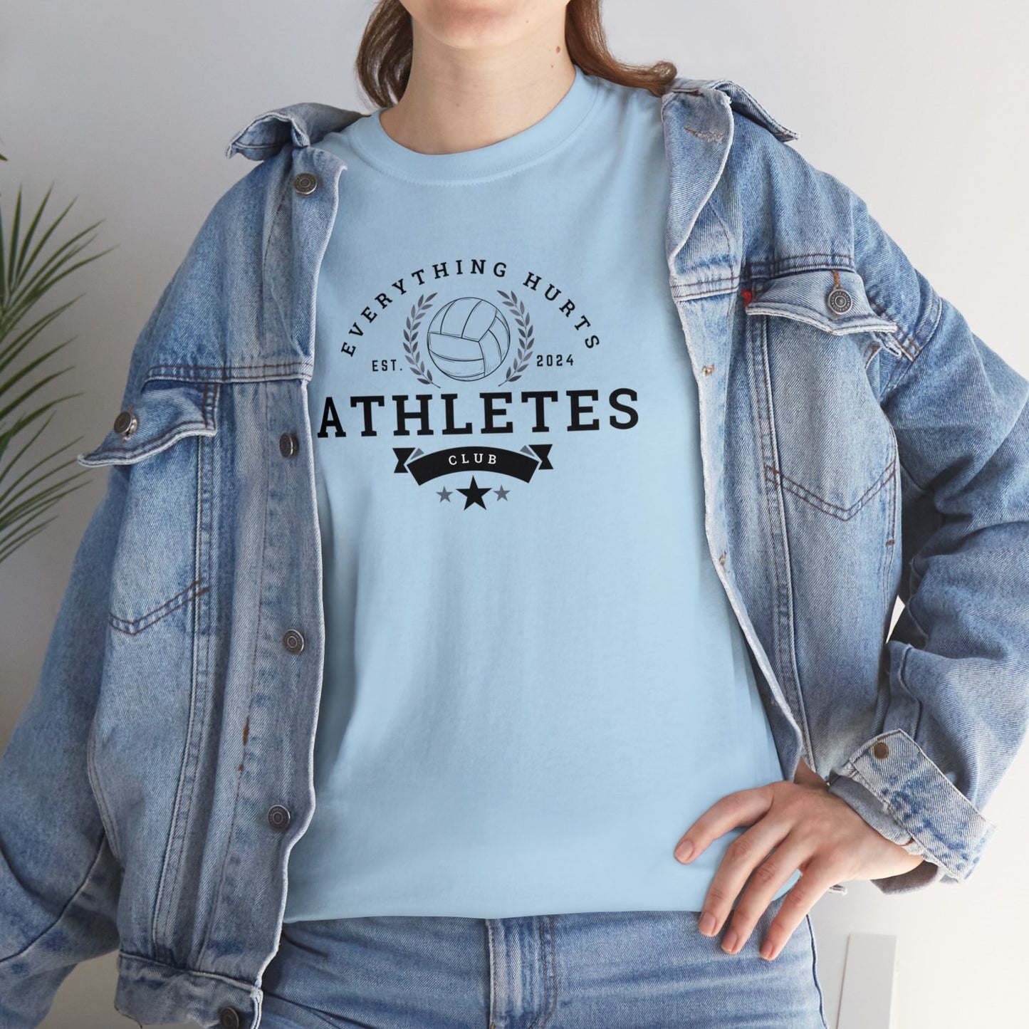 Everything Hurts Athletes Club Cotton Tee