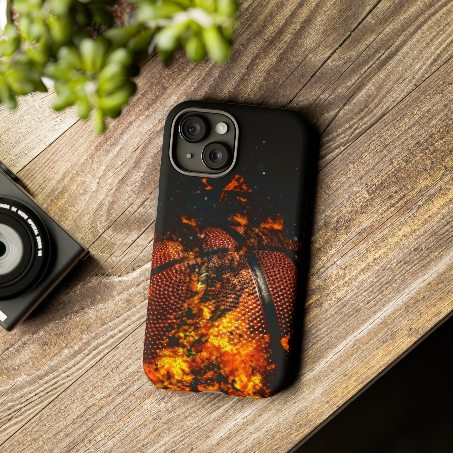 Basketball Inferno Tough Phone Cases