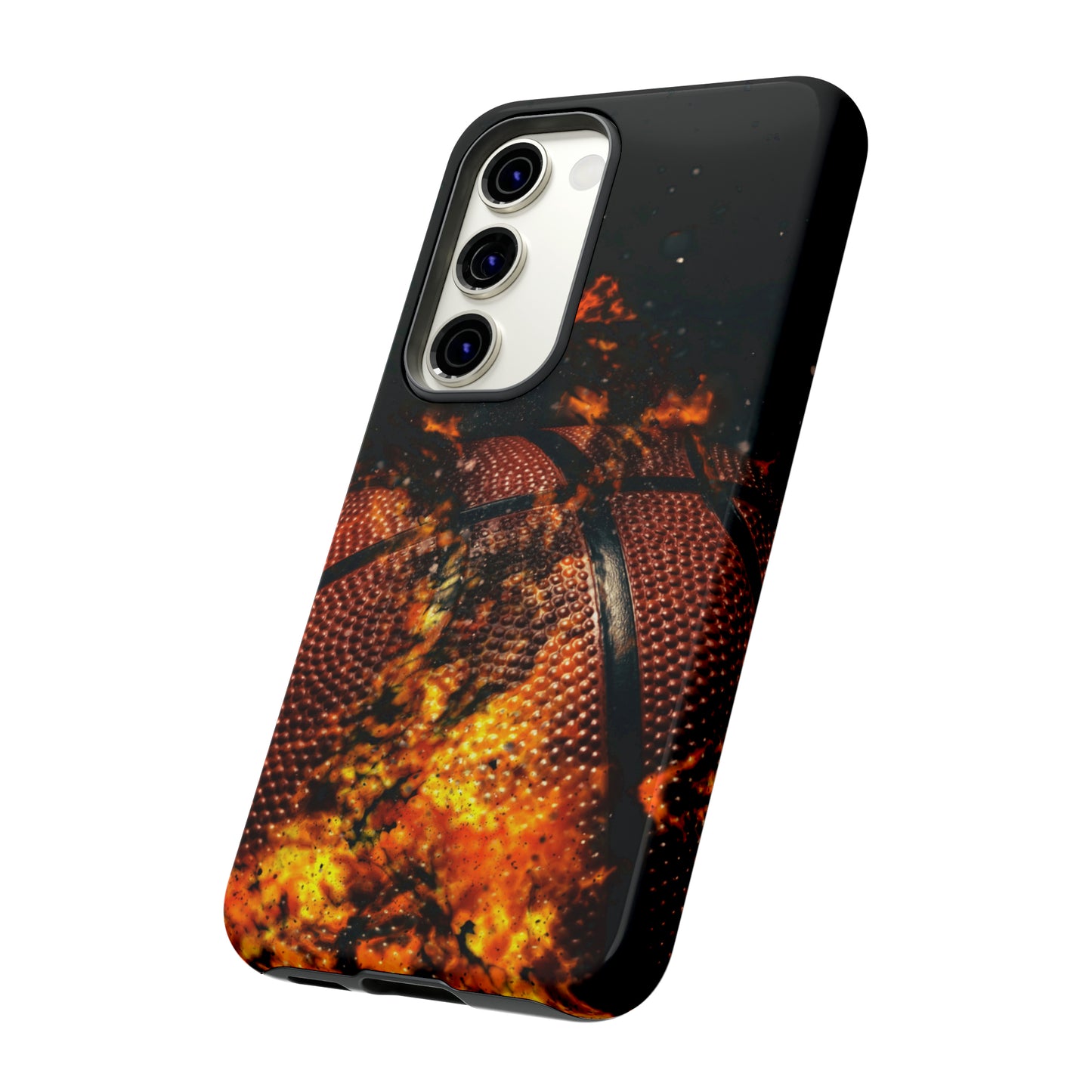 Basketball Inferno Tough Phone Cases