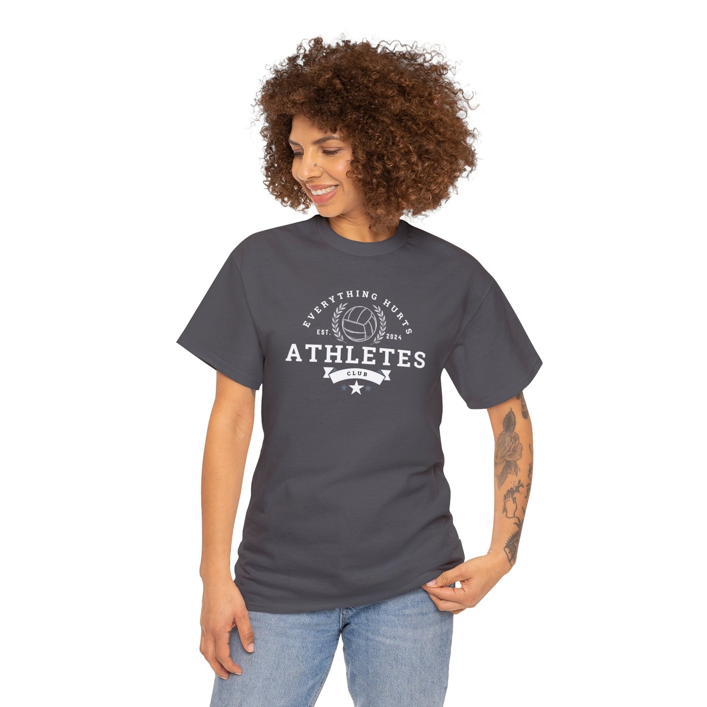 Everything Hurts Athletes Club Cotton Tee