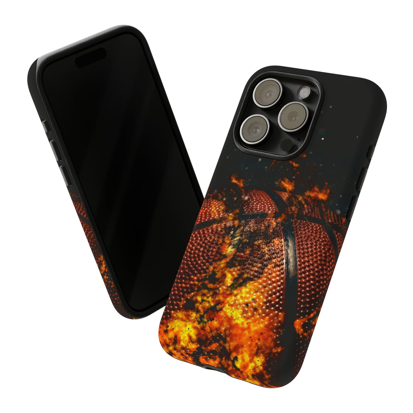 Basketball Inferno Tough Phone Cases