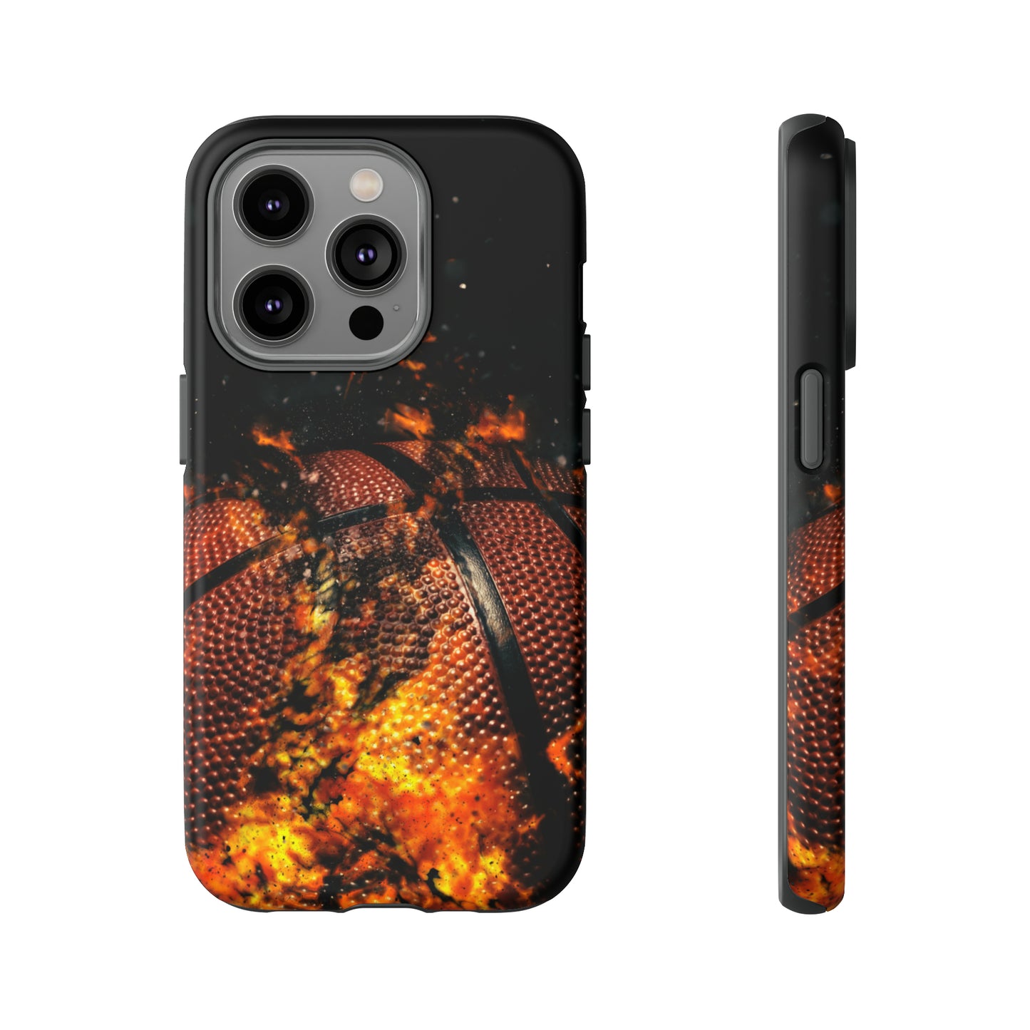 Basketball Inferno Tough Phone Cases