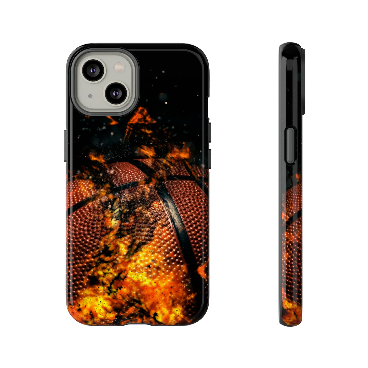 Basketball Inferno Tough Phone Cases