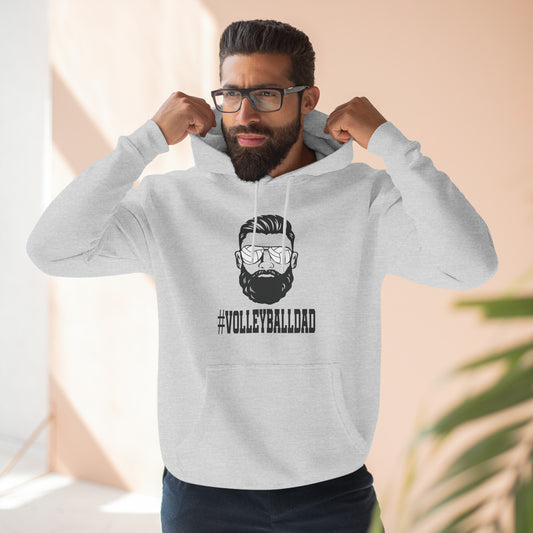 Volleyball Dad Fleece Hoodie