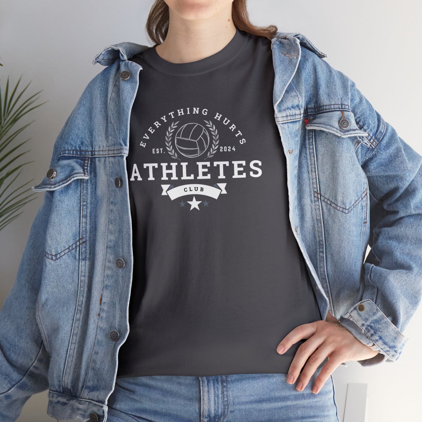 Everything Hurts Athletes Club Cotton Tee