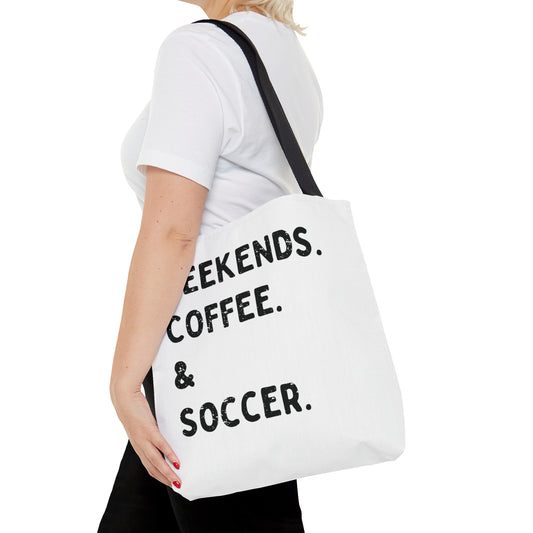 Soccer Weekend Tote Bag