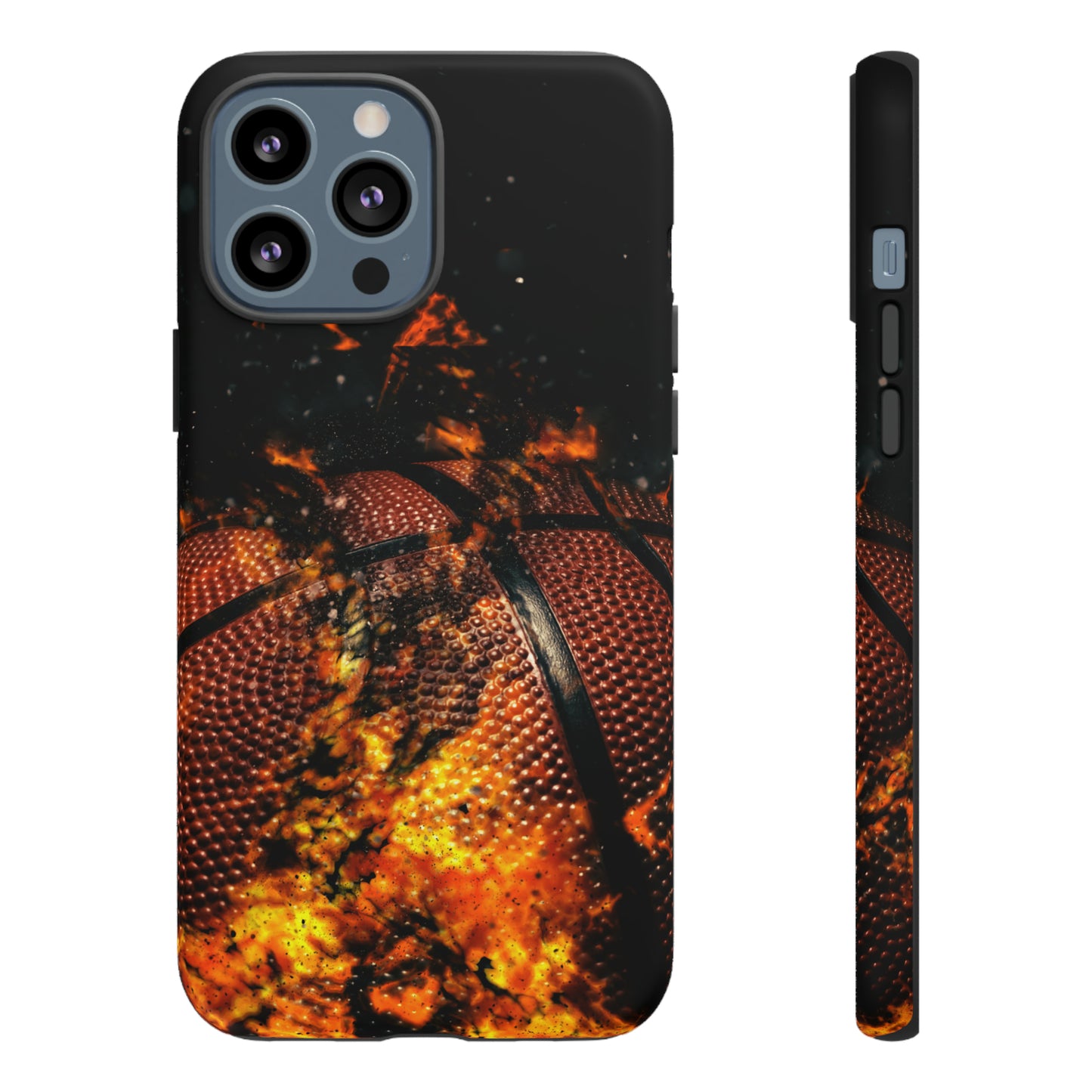 Basketball Inferno Tough Phone Cases