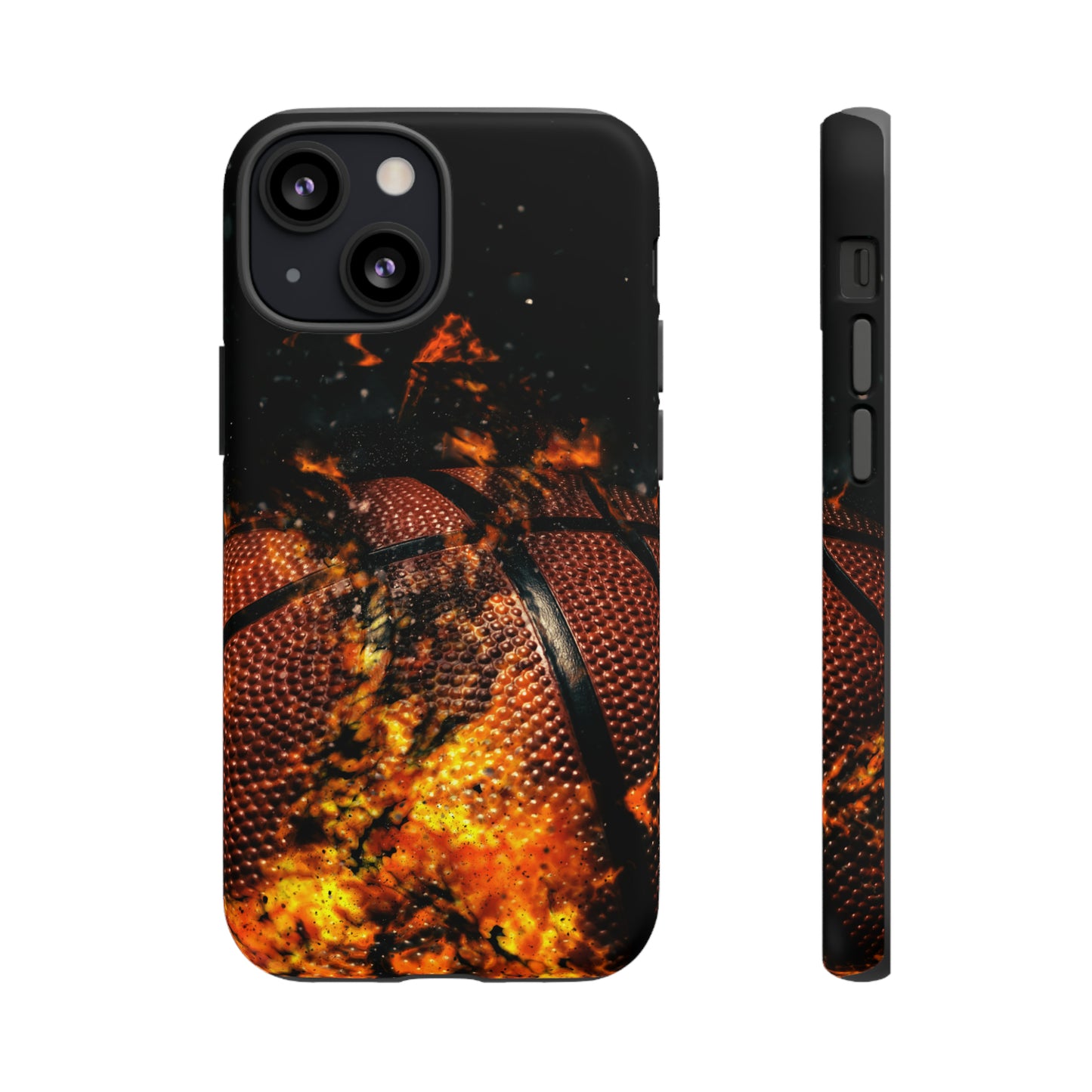 Basketball Inferno Tough Phone Cases