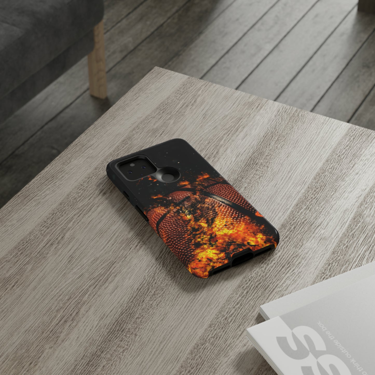 Basketball Inferno Tough Phone Cases