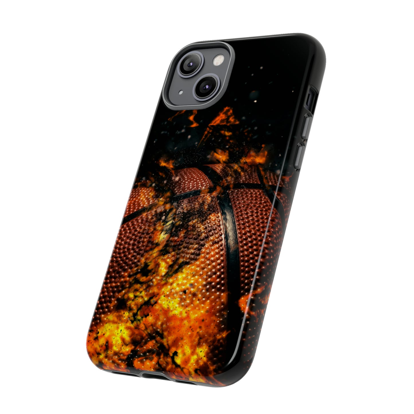 Basketball Inferno Tough Phone Cases