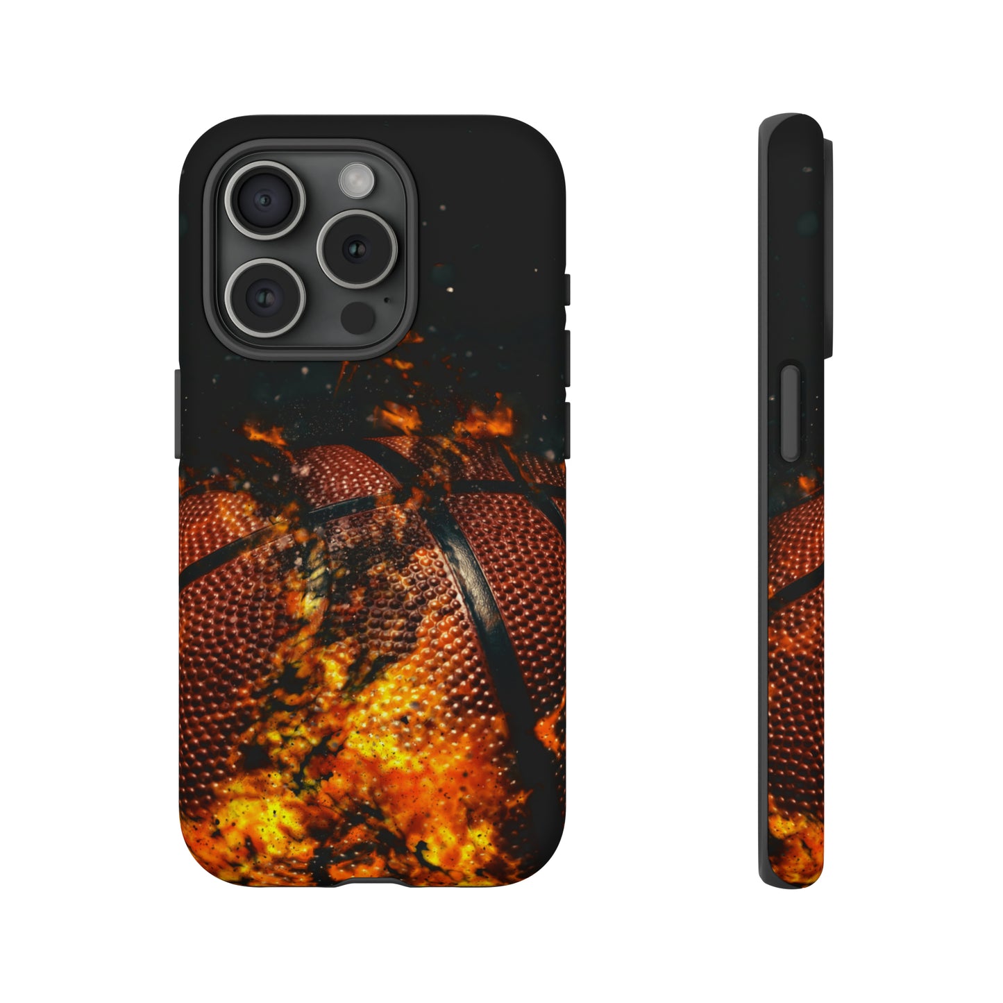 Basketball Inferno Tough Phone Cases