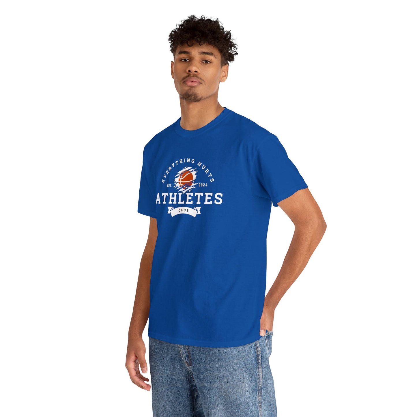 Everything Hurts Athletes Club Basketball Cotton Tee