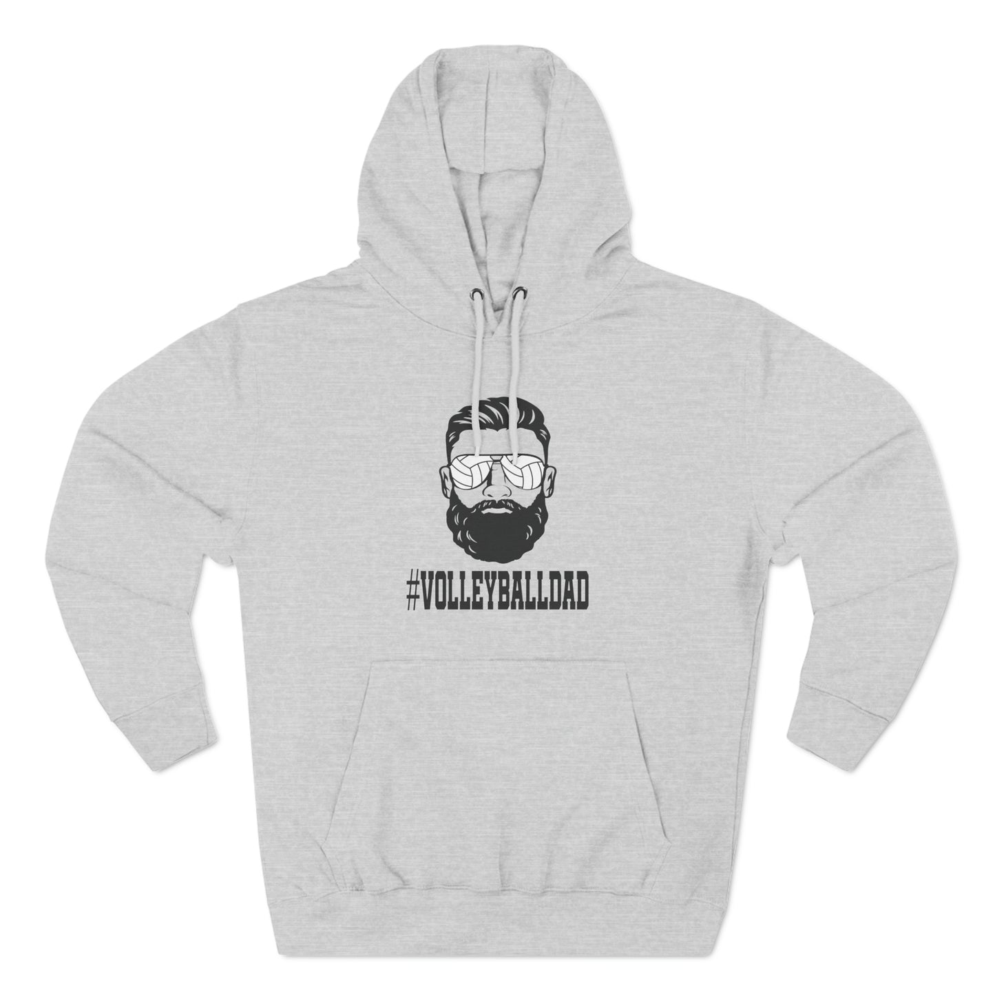 Volleyball Dad Fleece Hoodie