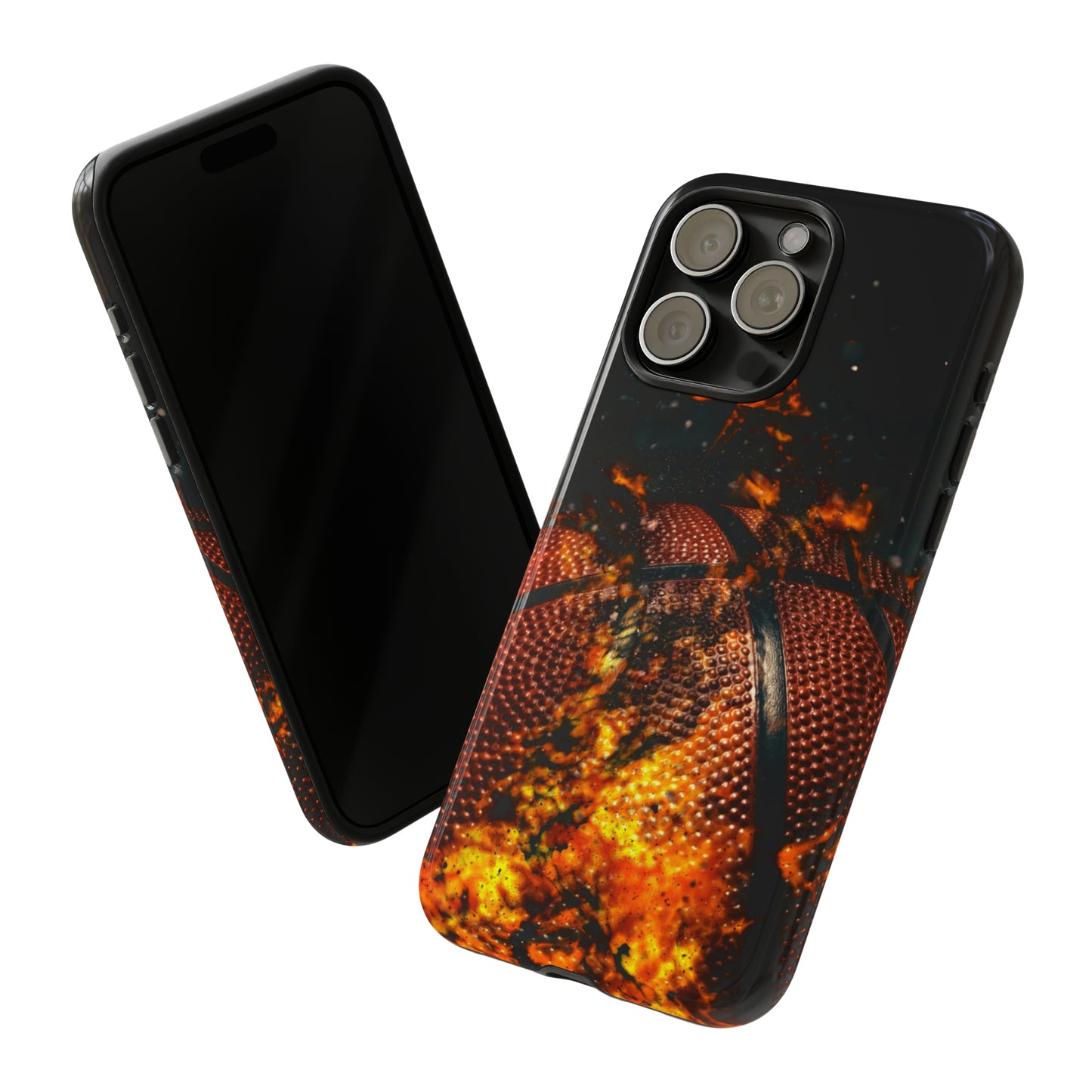 Basketball Inferno Tough Phone Cases