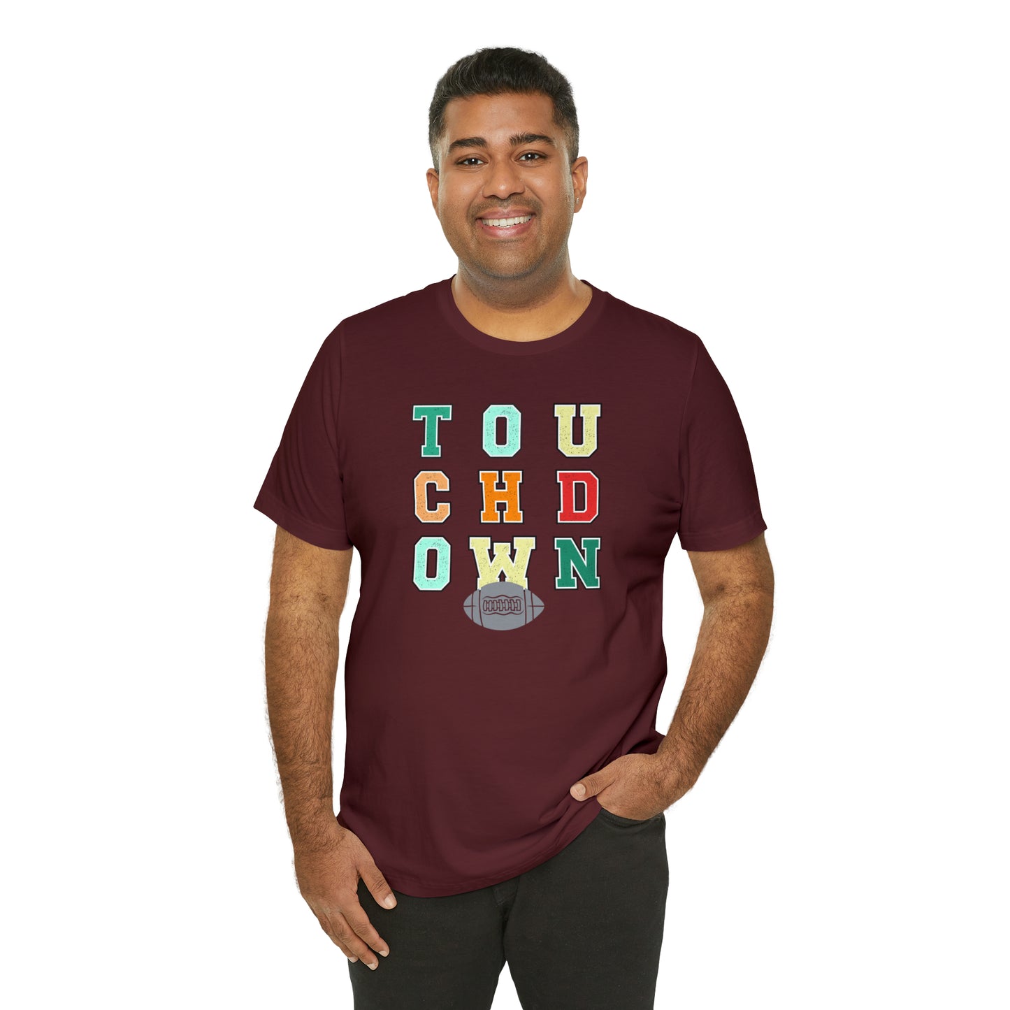 Football Touchdown Unisex Jersey Short Sleeve Tee